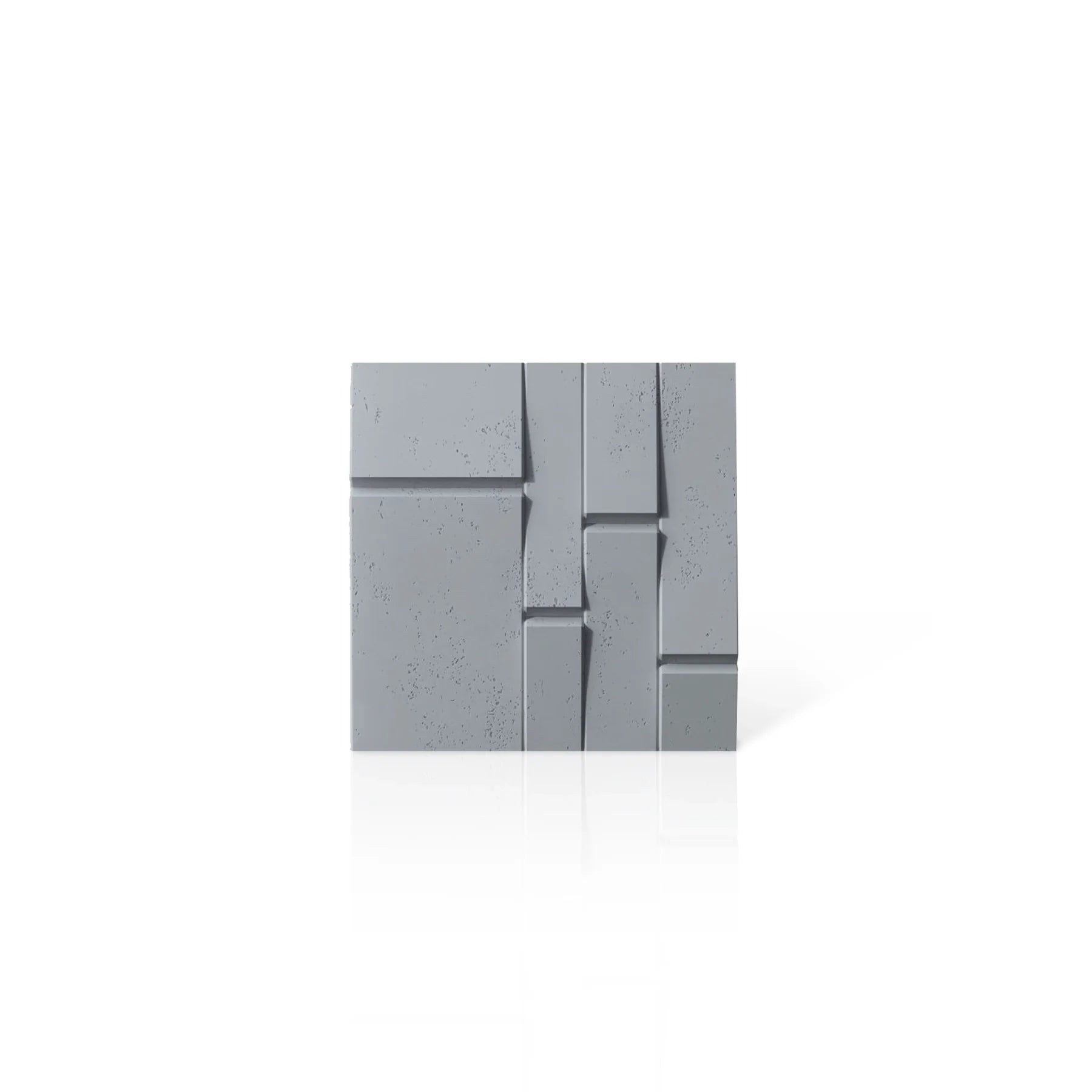 3D Concrete Wall Panels BREAK OUT colour swatch on white background DecorMania EU