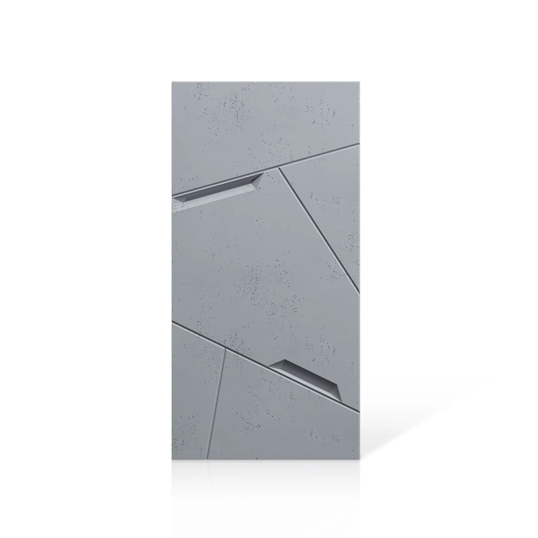 3D Concrete Wall Panels STOWAWAY colour swatch on white background DecorMania EU