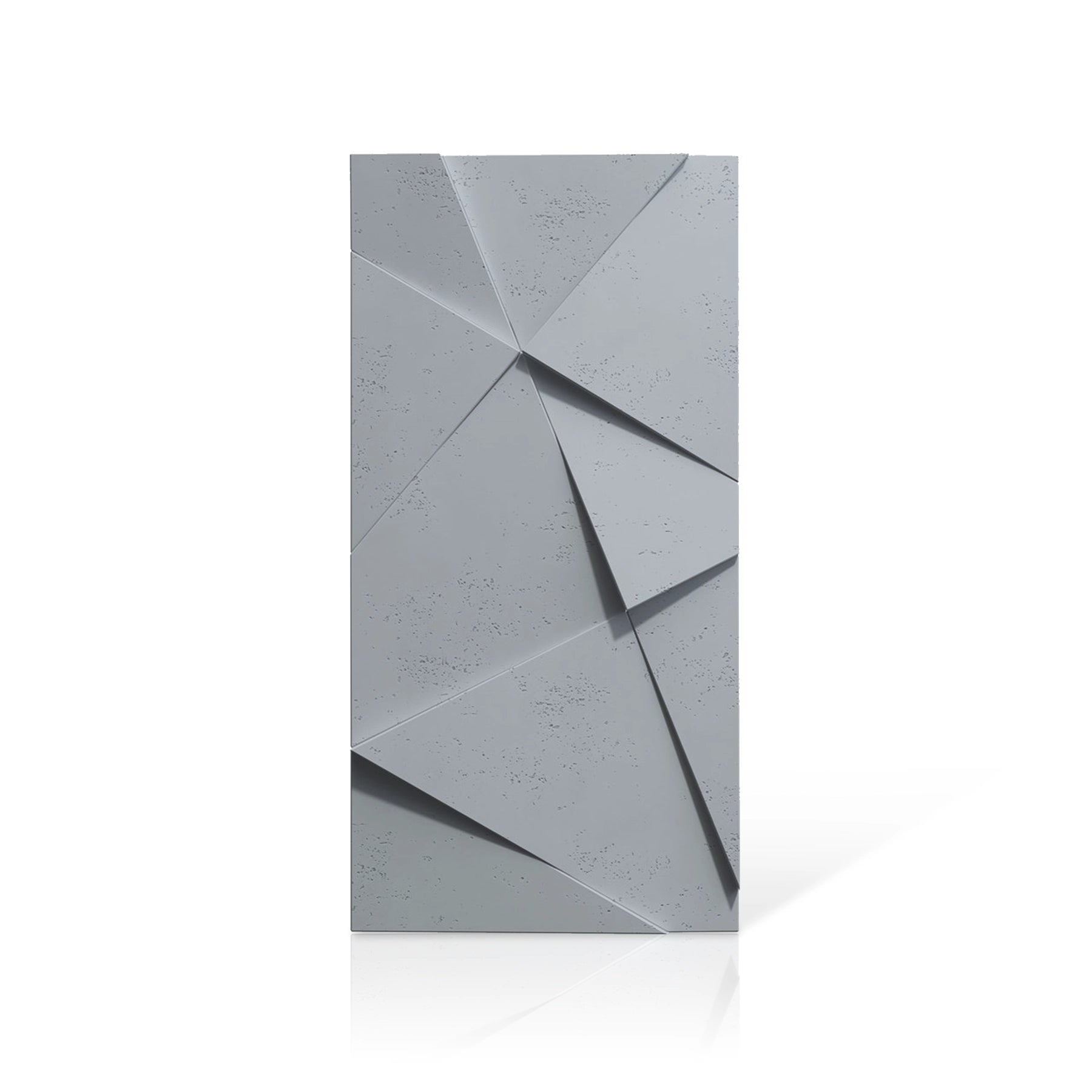 3D Concrete Wall Panels CRYSTAL colour swatch on white background DecorMania.eu