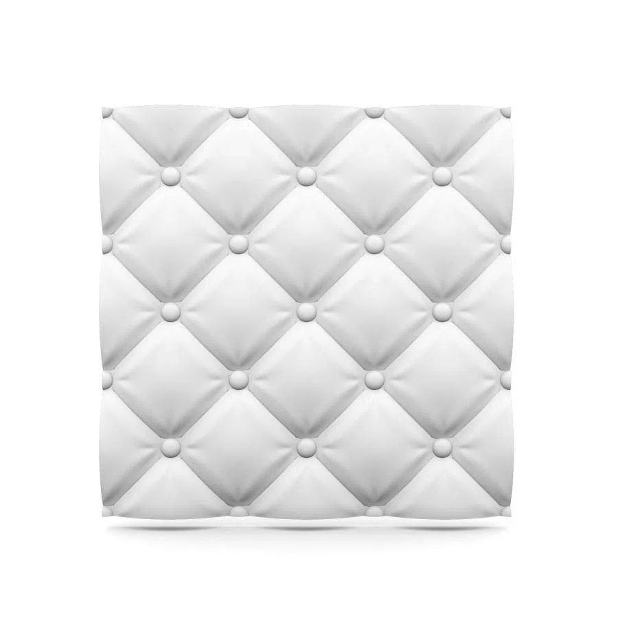 SOFT BUTTONS Polystyrene Wall Art – 3D Decorative Panels on white colour background DecorMania.eu