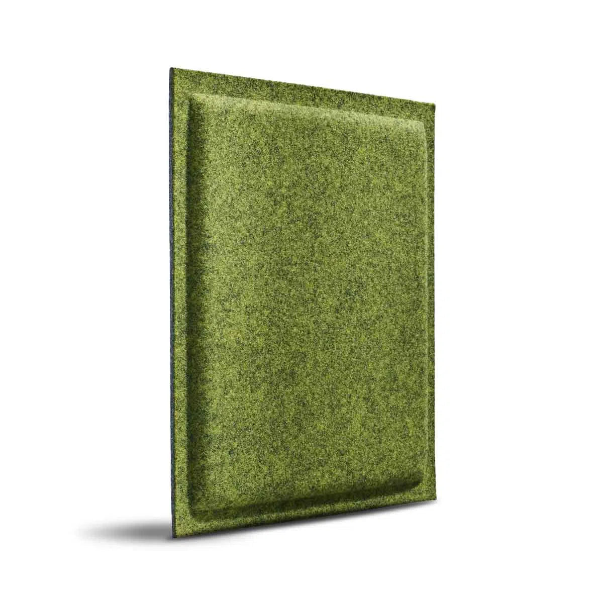 SQUARE BOLD Acoustic 3D Felt Wall Panels on white background OLIVE DecorMania.eu