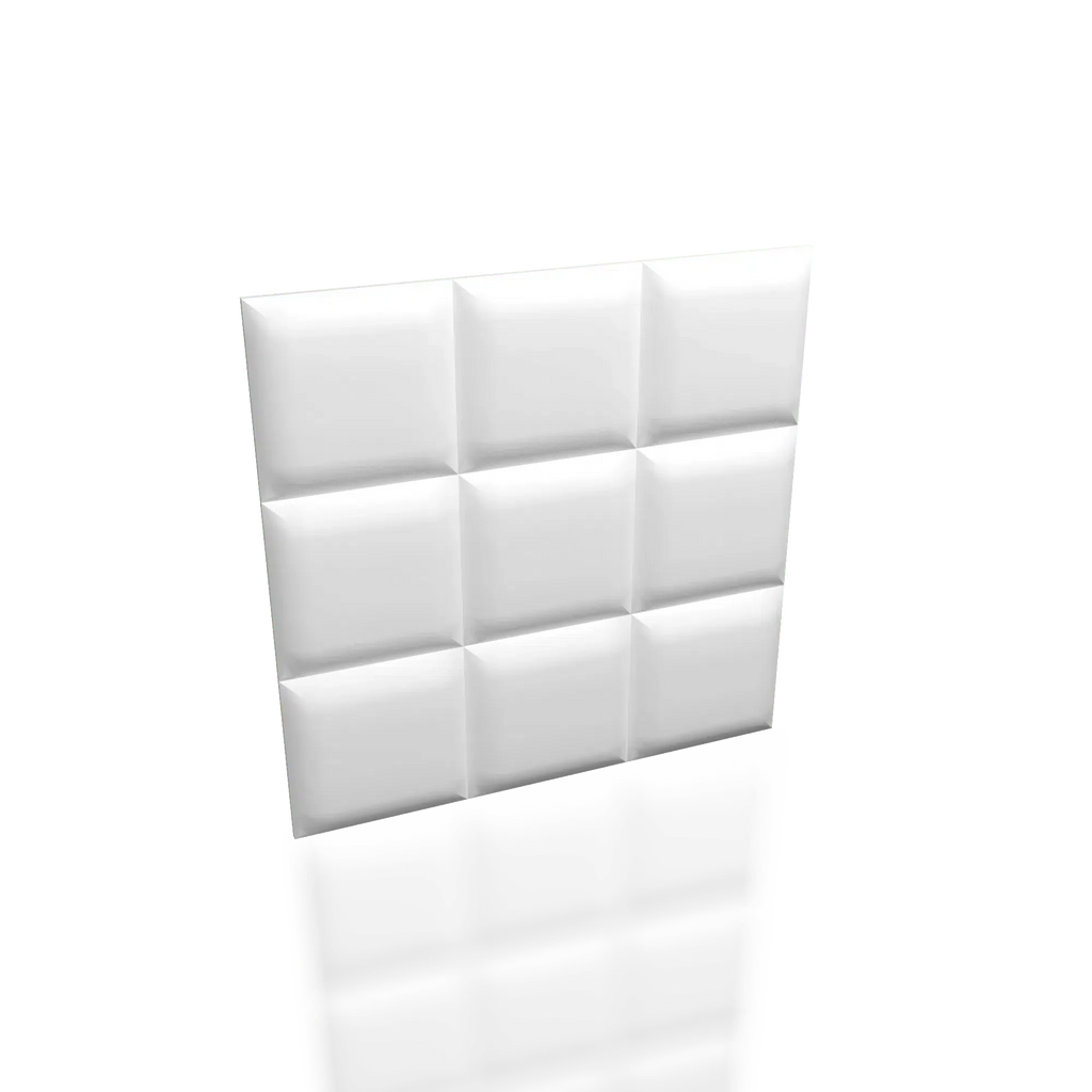 SQUARE Polystyrene Wall Art – 3D Decorative Panels on transparent background DecorMania.eu