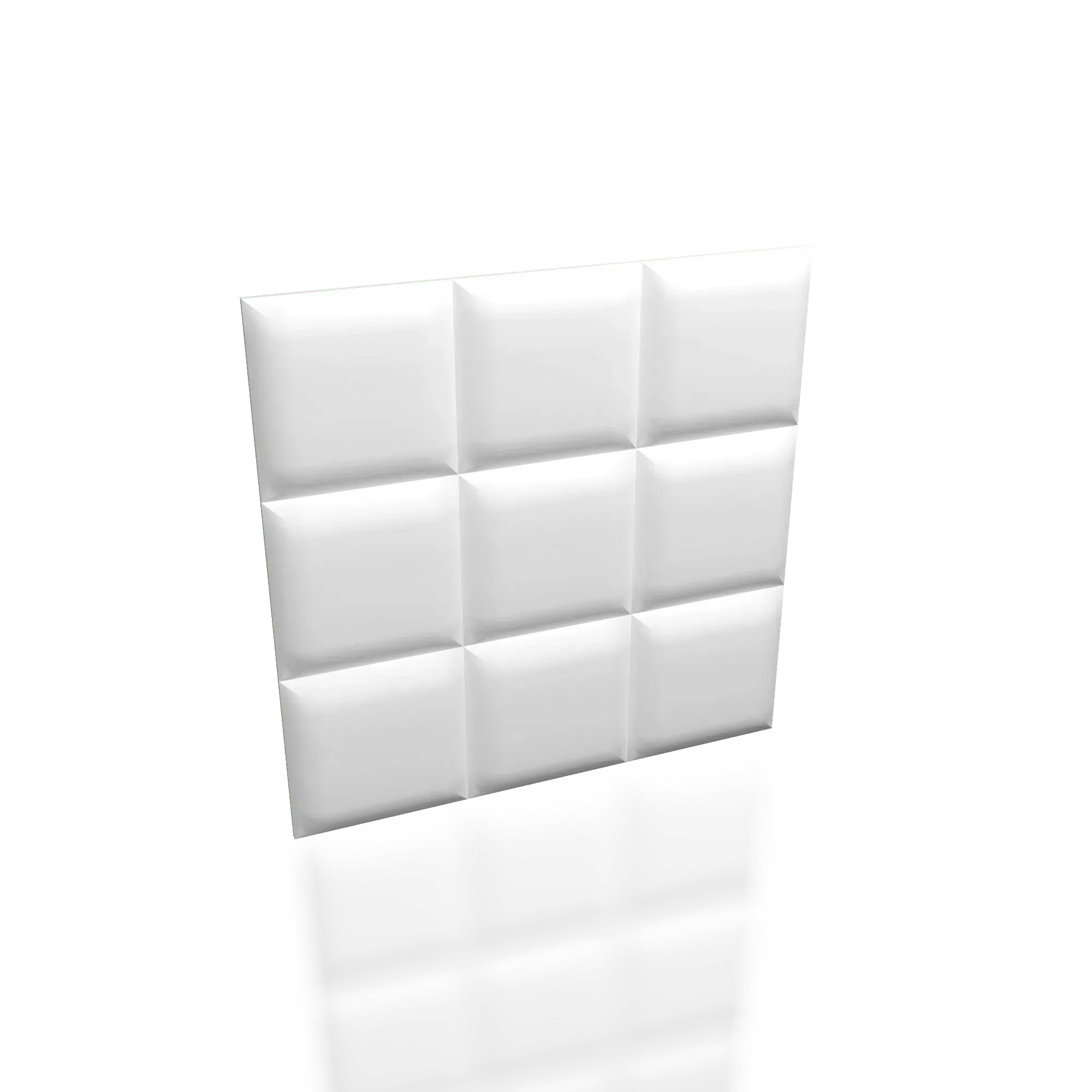 SQUARE Polystyrene Wall Art – 3D Decorative Panels on transparent background DecorMania.eu