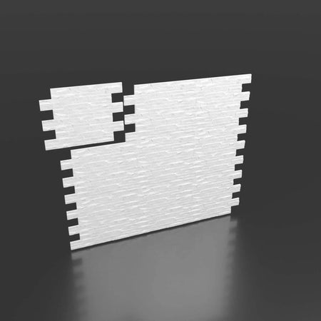 STONE Polystyrene Wall Art – 3D Decorative Panels on grey background DecorMania.eu
