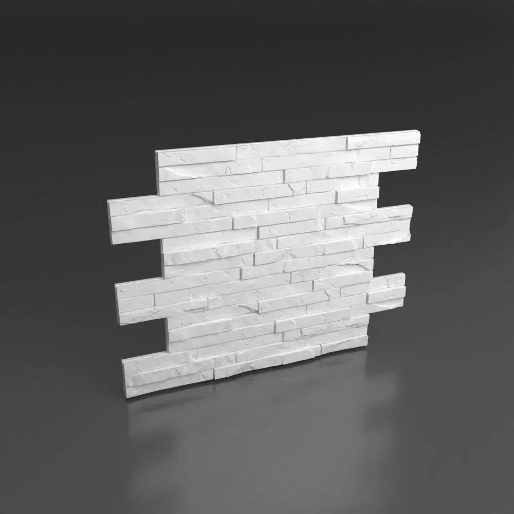 STONE Polystyrene Wall Art – 3D Decorative Panels on grey background DecorMania.eu