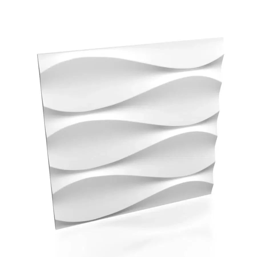 SANDGLASS Polystyrene Wall Art – 3D Decorative Panels on white background DecorMania.eu