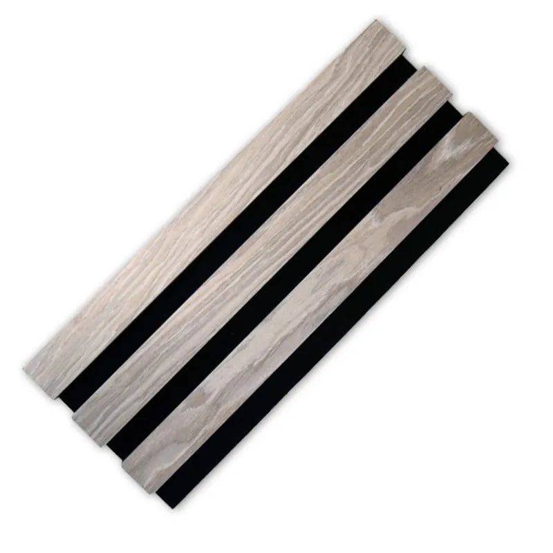 Siberian Wood Slat Wall Panelling – 280x60 cm sample on white background DecorMania.eu