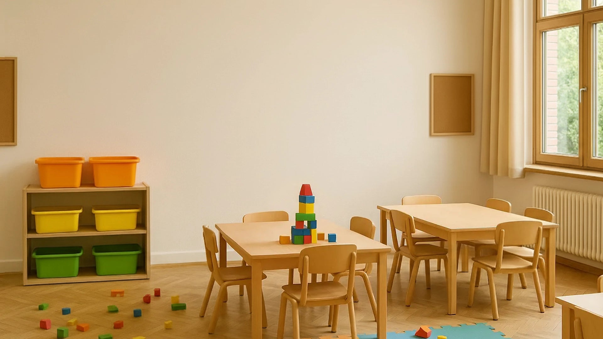 Soft Foam Wall Panels - BUILDING BLOCKS For Kids in playroom interior Decormania