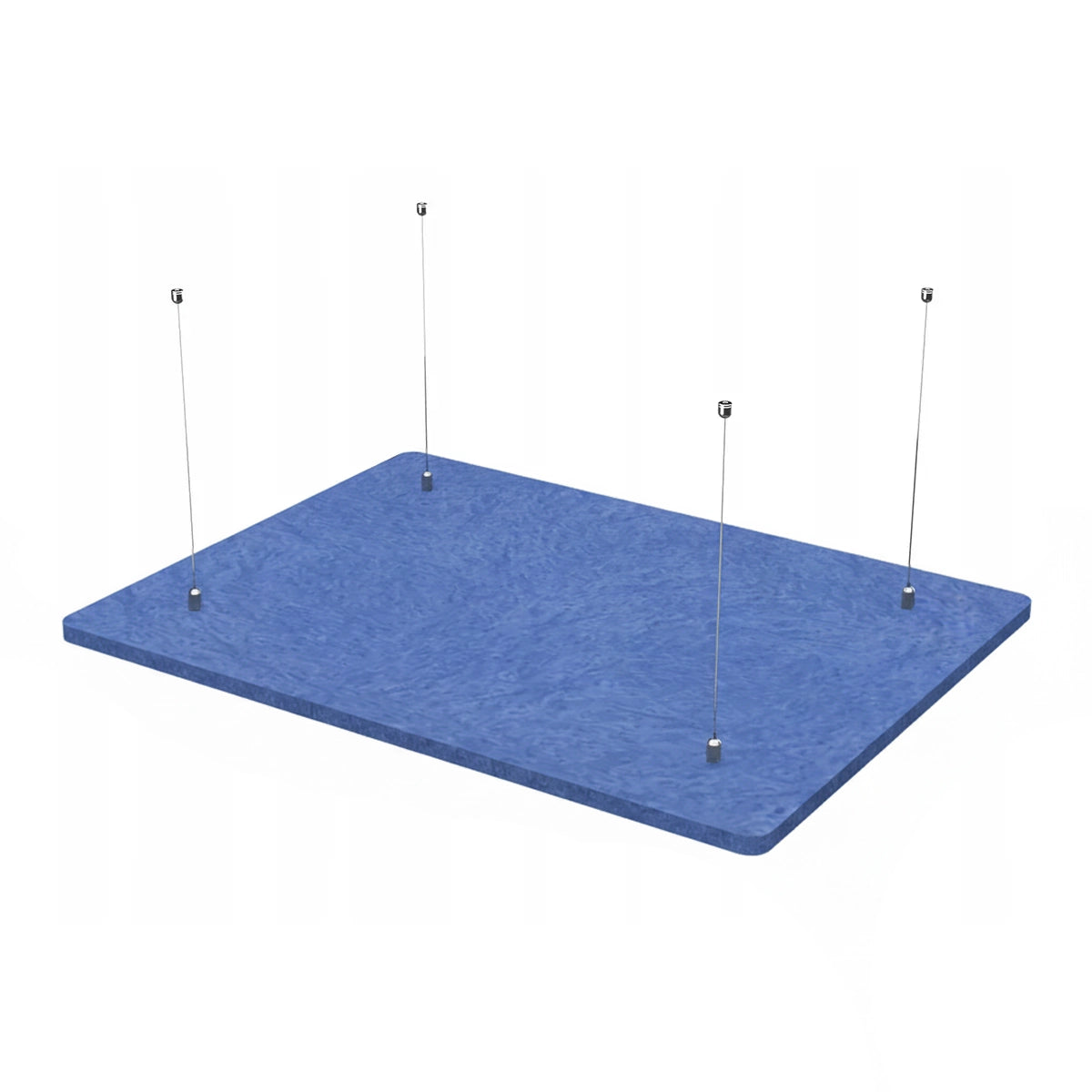 Suspended Ceiling Panels - Acoustic Felt RECTANGLE on white background DecorMania EU