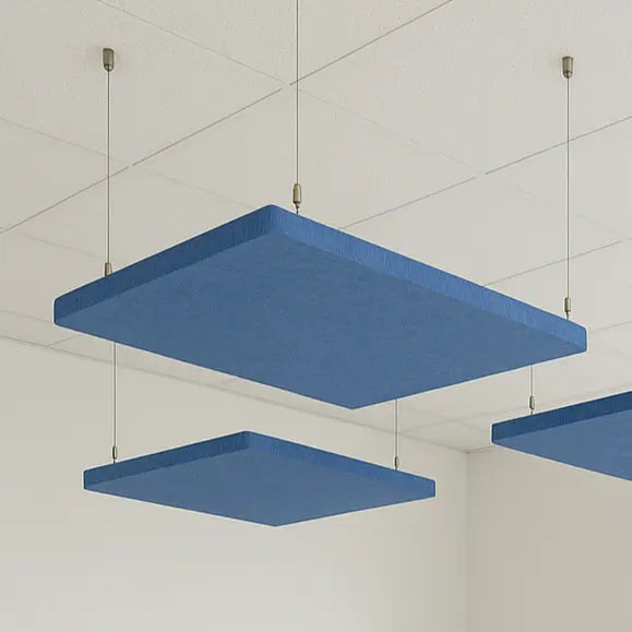 Suspended Ceiling Panels - Acoustic Felt RECTANGLE in office interior DecorMania EU