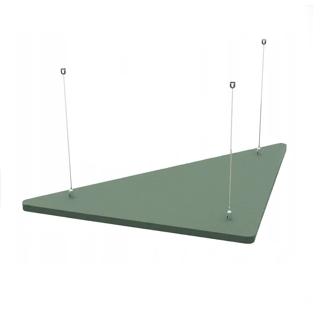 Suspended Ceiling Panels - Acoustic Felt TRIANGLE on white background Decormania EU