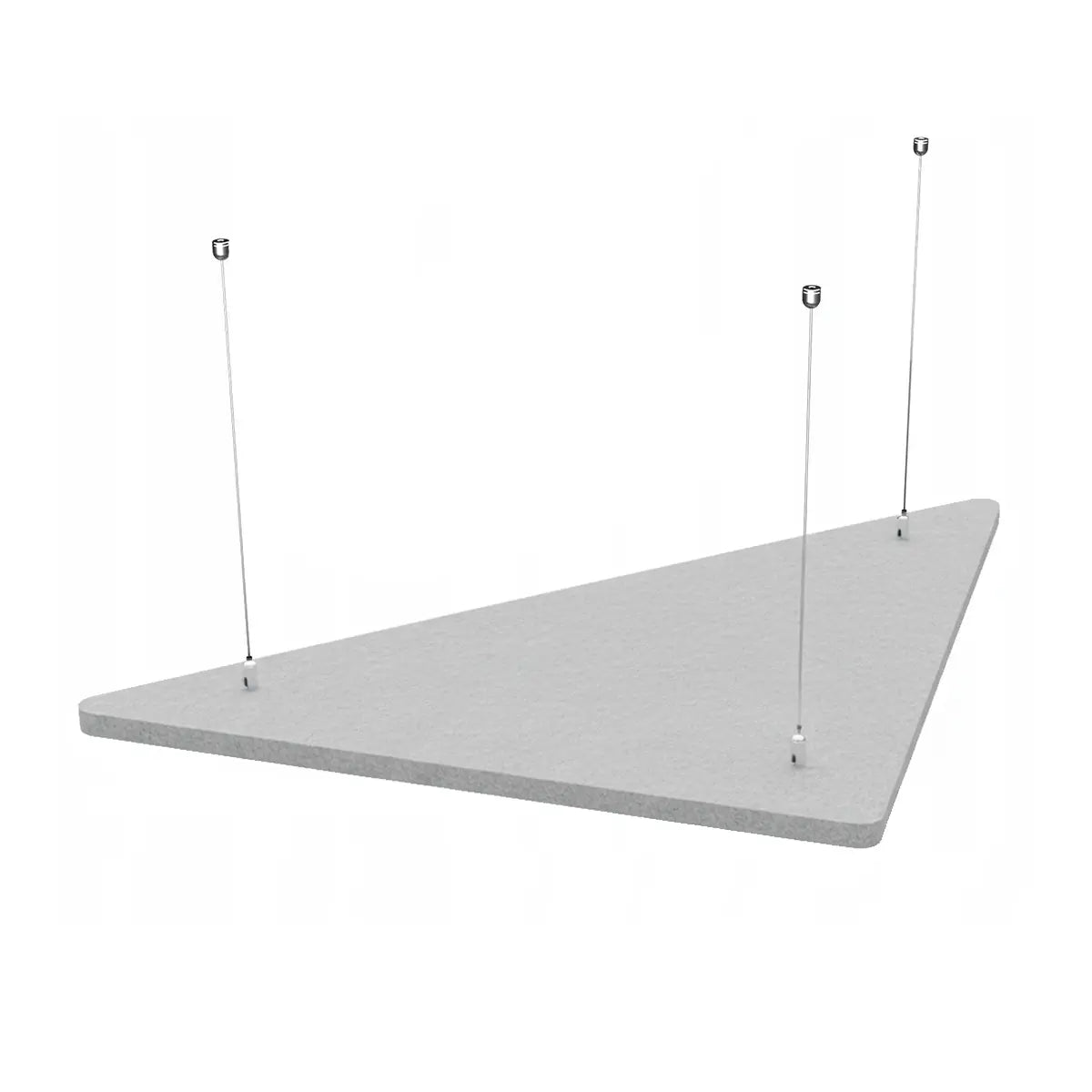 Suspended Ceiling Panels - Acoustic Felt TRIANGLE on white background Decormania EU