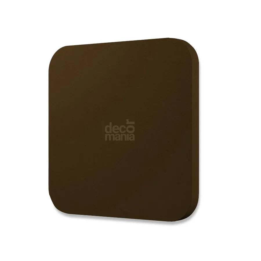 TELE L Soft Acoustic Wall Panel-Soft-Tele-L-chocolate-with-logo-DecorMania.eu