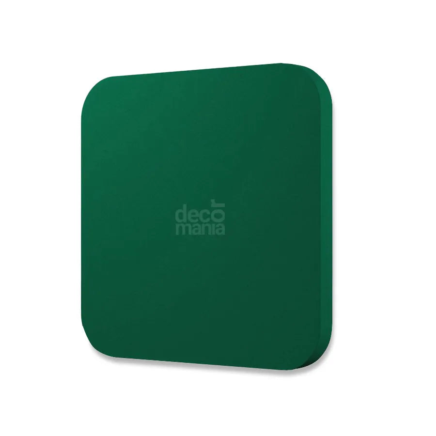TELE L Soft Acoustic Wall Panel-Soft-Tele-L-pine-green-with-logo-DecorMania.eu