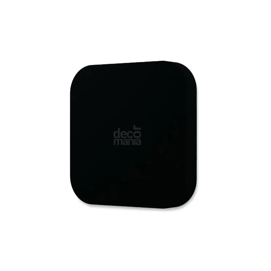 TELE M Soft Acoustic Wall Panel-Soft-tele-M-black-with-logo-DecorMania.eu