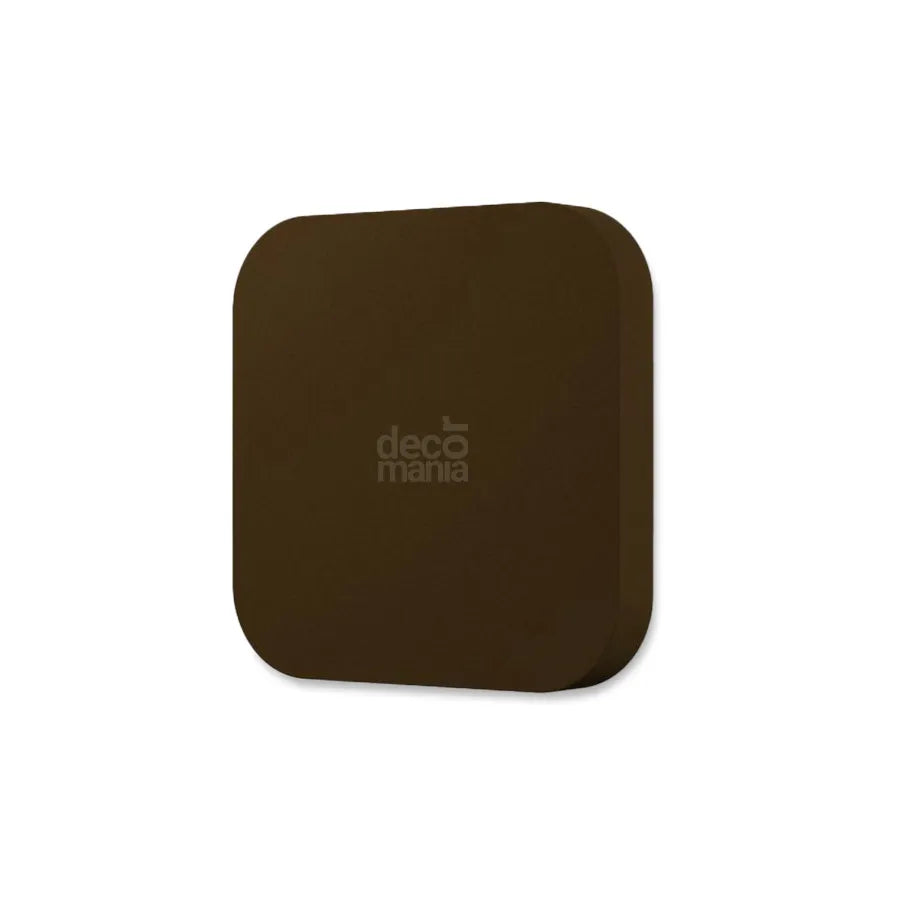 TELE M Soft Acoustic Wall Panel-Soft-tele-M-chocolate-with-logo-DecorMania.eu