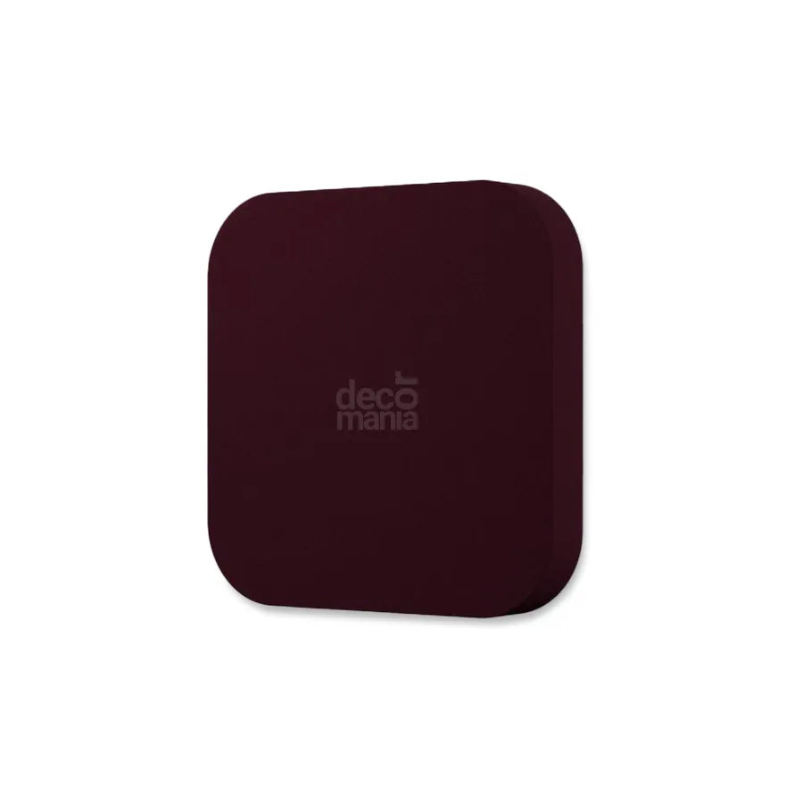 TELE M Soft Acoustic Wall Panel-Soft-tele-M-merlot-with-logo-DecorMania.eu