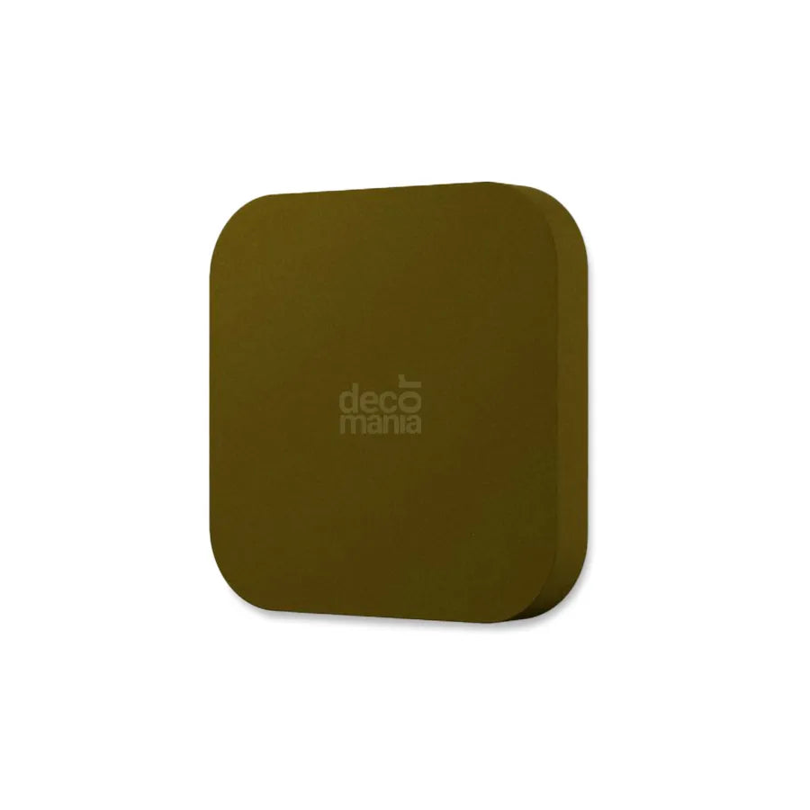TELE M Soft Acoustic Wall Panel-Soft-tele-M-olive-with-logo-DecorMania.eu