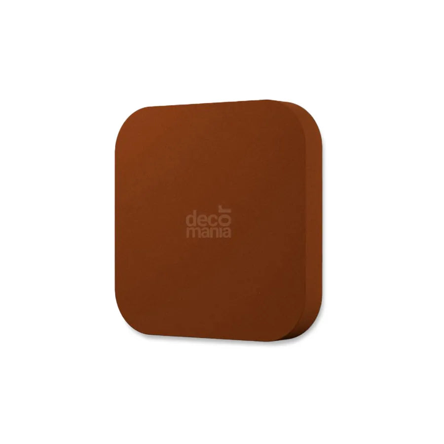 TELE M Soft Acoustic Wall Panel-Soft-tele-M-rusty-with-logo-DecorMania.eu