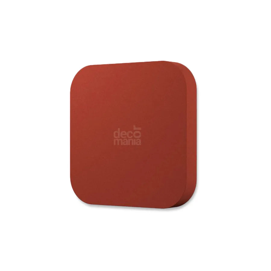 TELE M Soft Acoustic Wall Panel-Soft-tele-M-terra-cotta-with-logo-DecorMania.eu