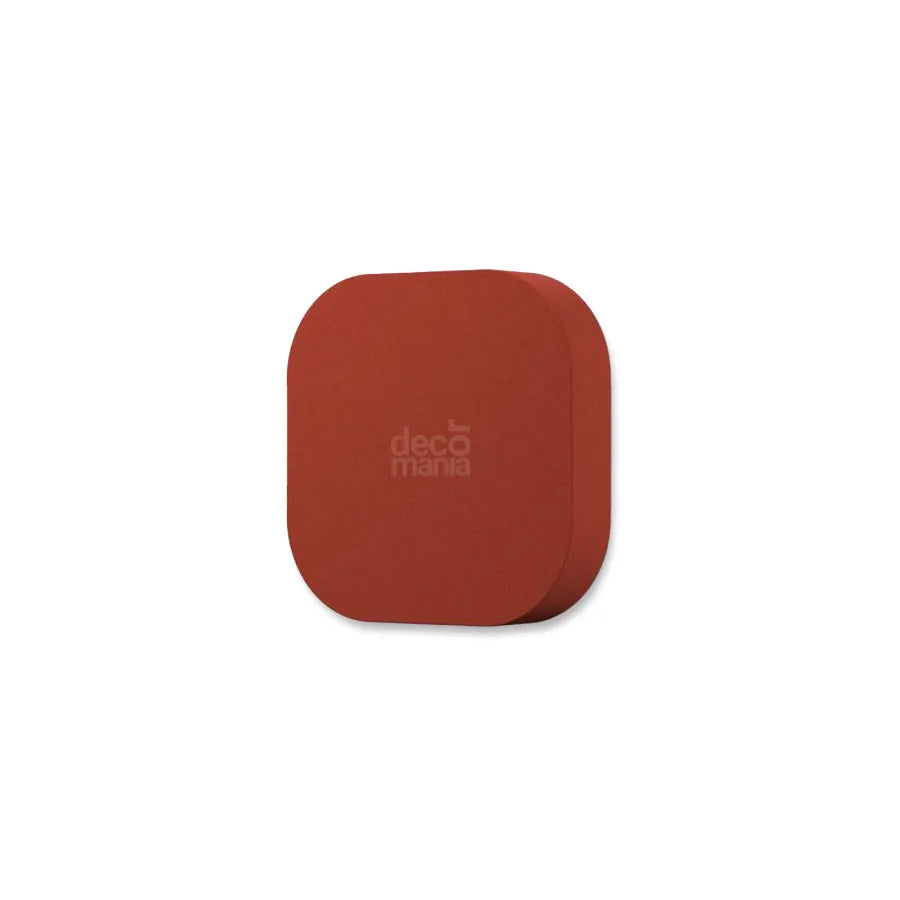 TELE S Soft Acoustic Wall Panel-Soft-Tele-S-terra-cotta-with-logo-DecorMania.eu