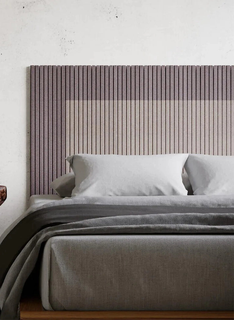 Fluffo RIFT Acoustic Soft Wall Panels IN BEDROOM INTERIOR