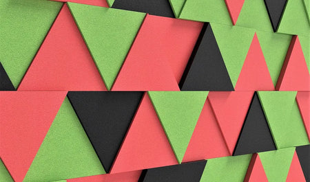 TRIADA Soft Acoustic Wall Panel colorful composition DecorMania.eu