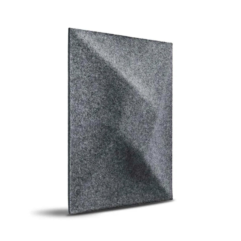 TWIST Acoustic 3D Felt Wall Panels on white background Decormania.eu