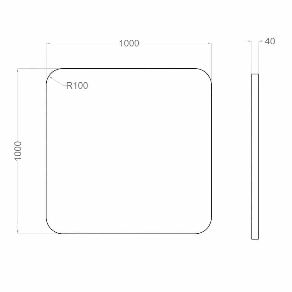 Tele AIR Acoustic Suspended Ceiling Panel dimensions DecorMania.eu