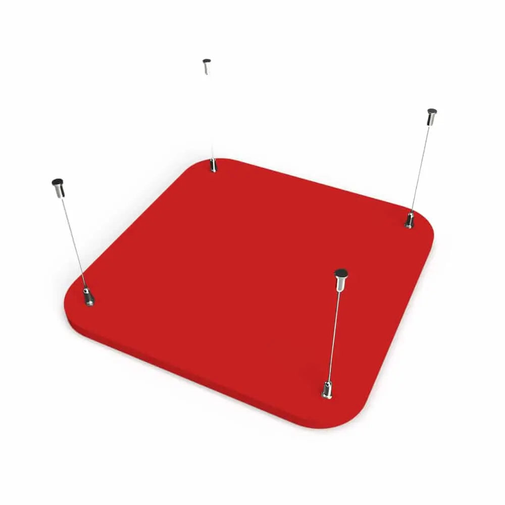 Tele AIR Acoustic Suspended Ceiling Panel on white background DecorMania.eu