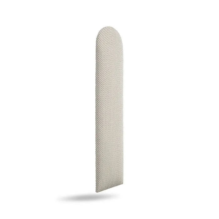 Upholstered Wall Panels Oval 60x15 cm colour swatch on white background DecorMania.eu