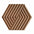 WEAVE 3D Cork Acoustic Wall Panels on white background NATURAL DecorMania.eu
