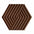 WEAVE 3D Cork Acoustic Wall Panels on white background BROWN DecorMania.eu