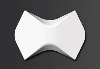 WING Polyurethane Wall Art Panel on grey background DecorMania.eu