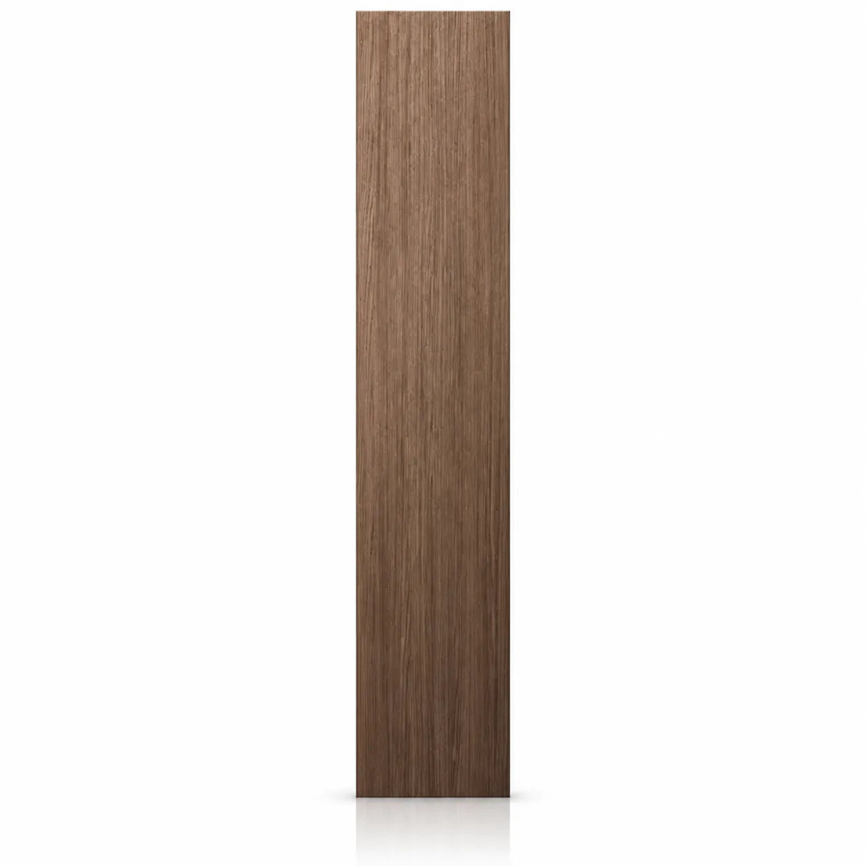 Walnut GrooveCraft MDF wall panel 275 x 50 cm front view