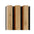 Wooden Acoustic Panels - Square OAK Wall Slats Sample DecorMania.eu
