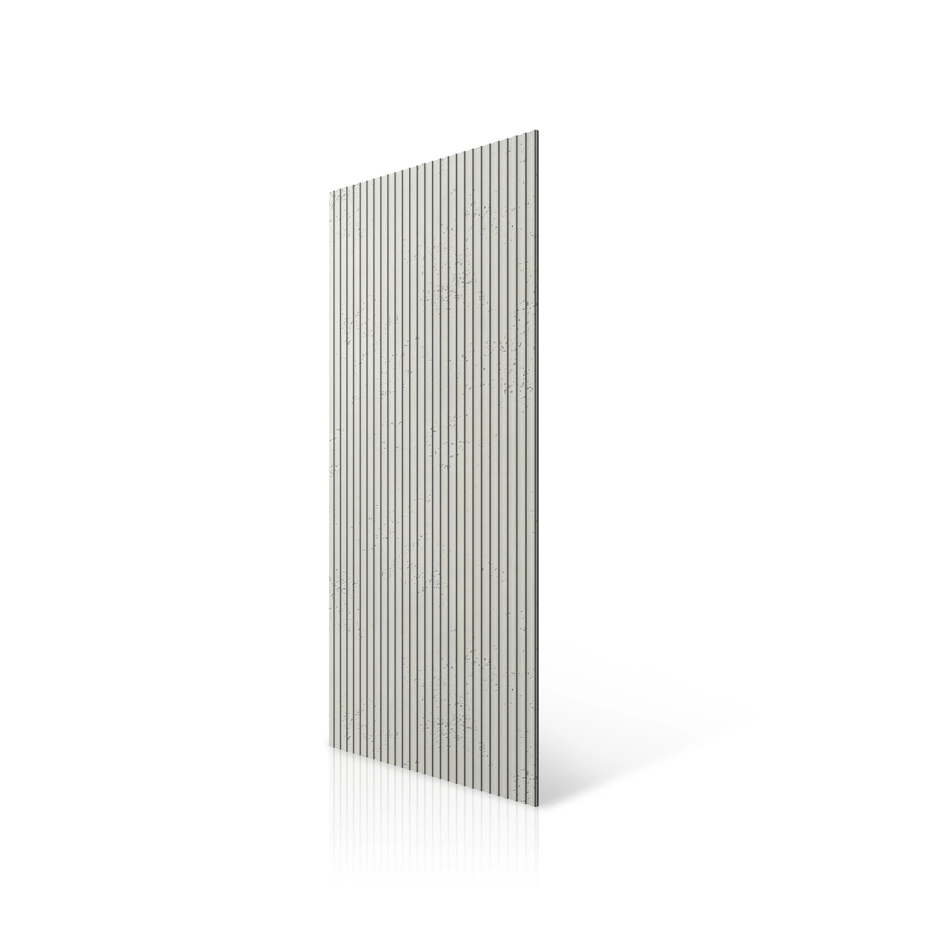 3D Concrete Wall Panels GROOVE colour swatch on white background DecorMania.eu