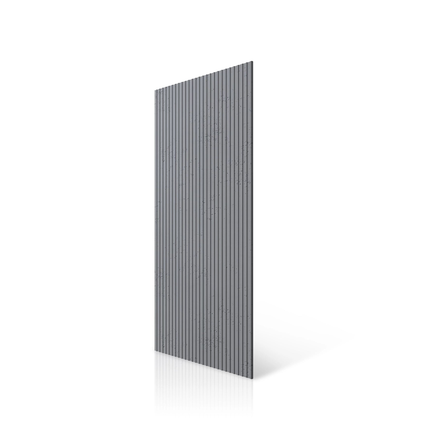 3D Concrete Wall Panels GROOVE colour swatch on white background DecorMania.eu