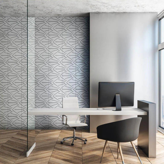 Concrete 3D Tile FORNAX Grey - Box of 12 - DecorMania.eu