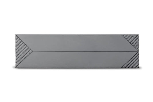Concrete 3D Tile SAGITA Dark Grey - Box of 8 - DecorMania.eu