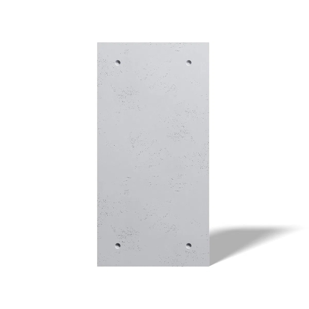 Concrete 3D Wall Panel CLADDING on white background DecorMania.eu