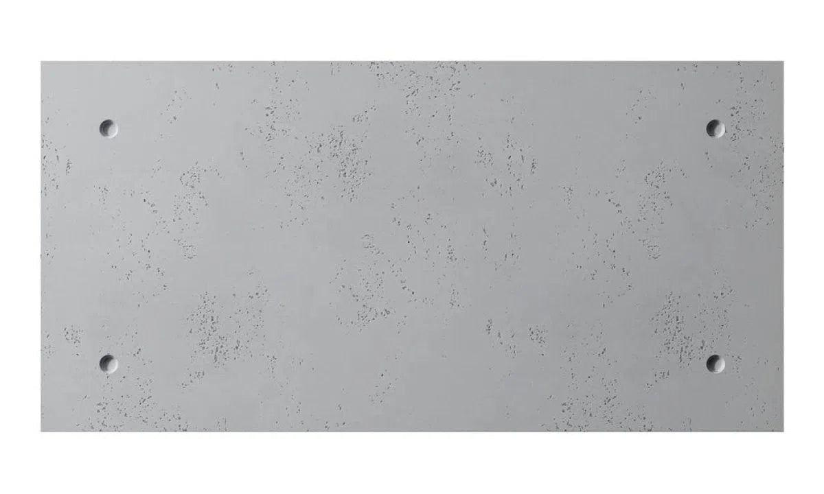 Concrete 3D Wall Panel CLADDING on white background DecorMania.eu
