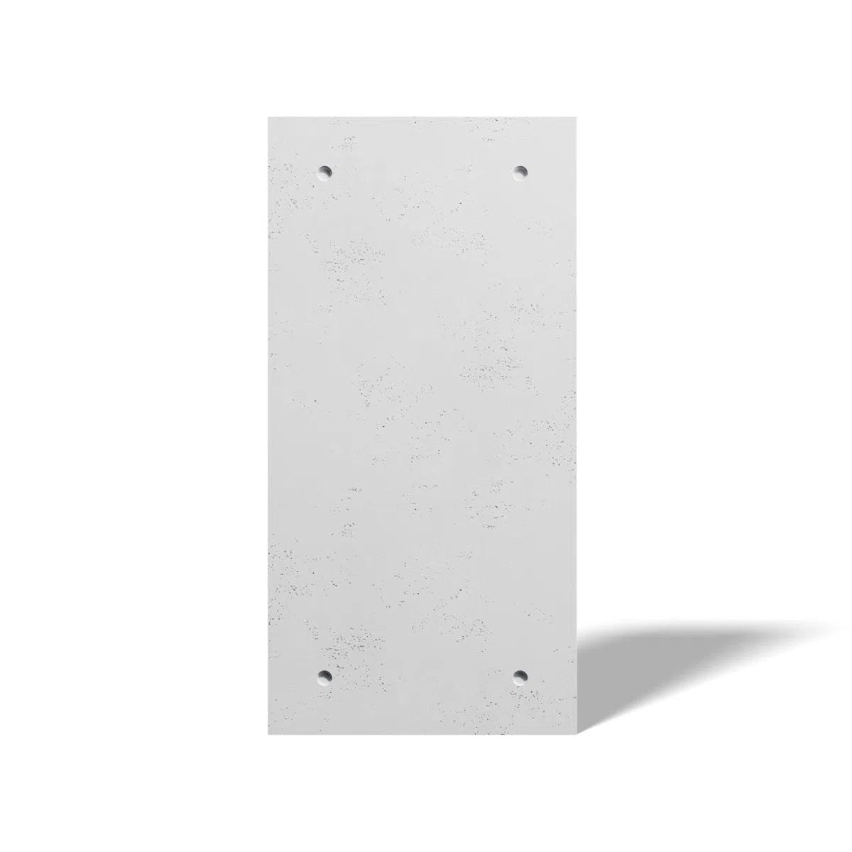 Concrete 3D Wall Panel CLADDING on white background DecorMania.eu