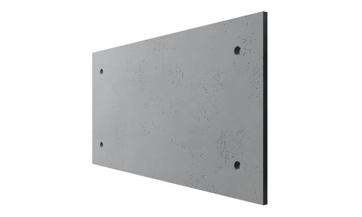Concrete 3D Wall Panel CLADDING on white background DecorMania.eu