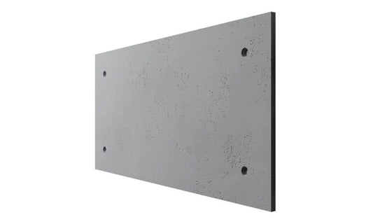 Concrete 3D Wall Panel CLADDING on white background DecorMania.eu