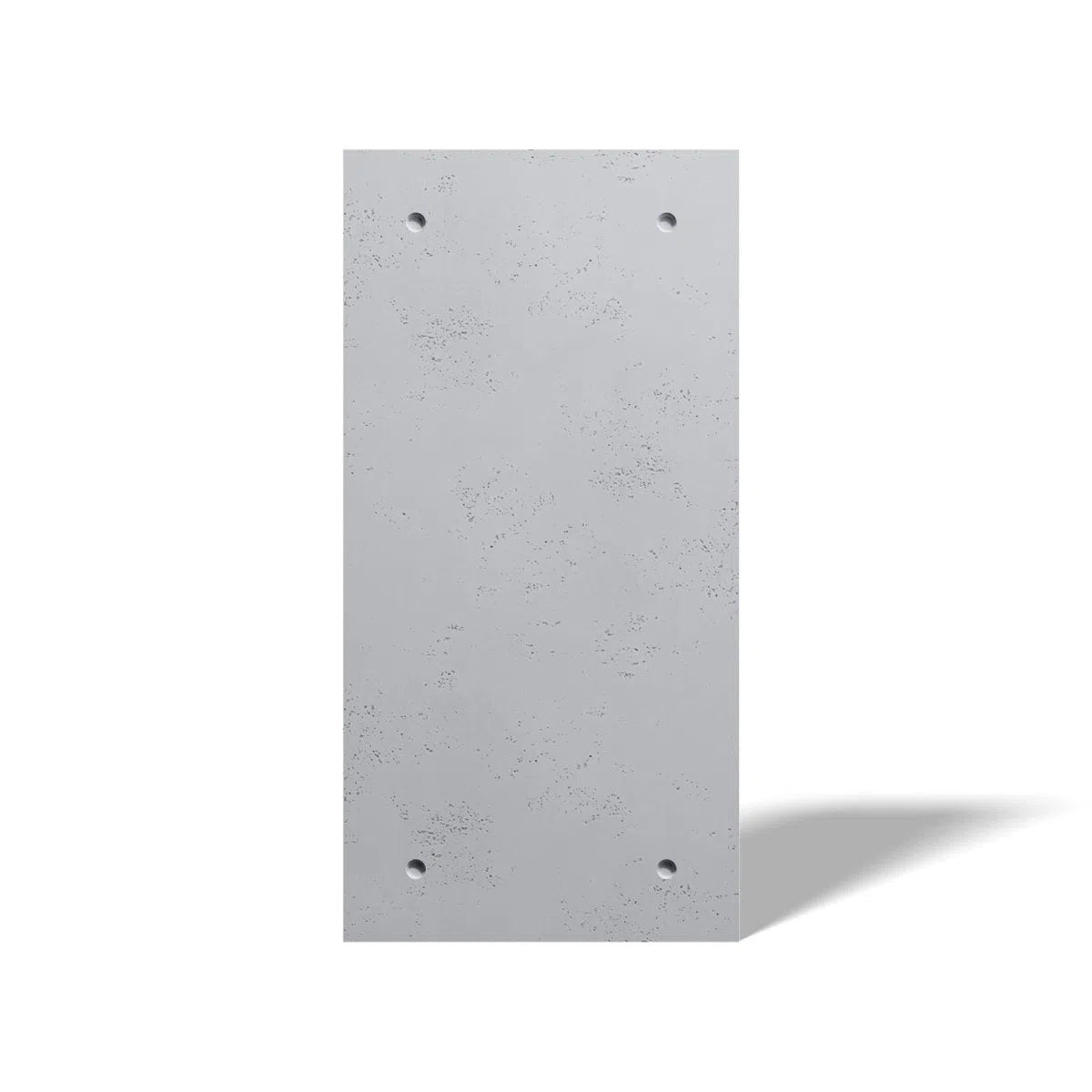 Concrete 3D Wall Panel CLADDING on white background DecorMania.eu