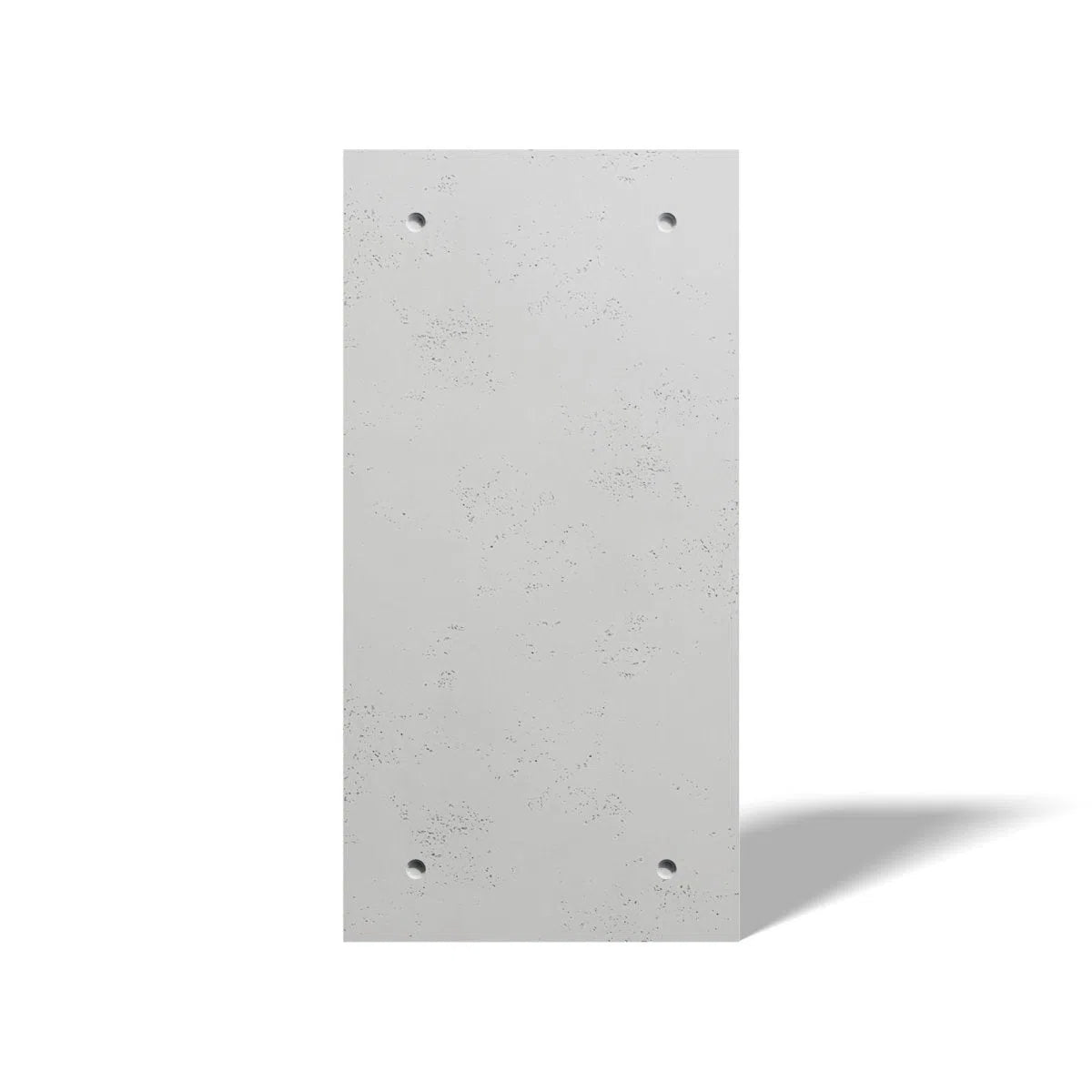 Concrete 3D Wall Panel CLADDING on white background DecorMania.eu