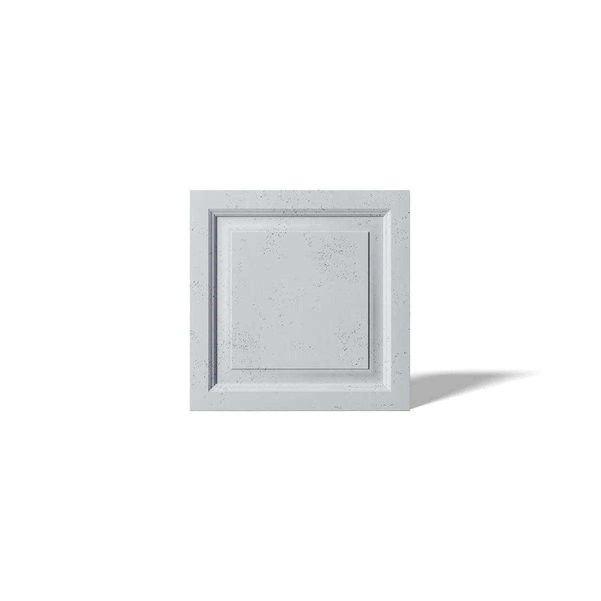 Concrete 3D Wall Panel FRAMES on white background DecorMania.eu