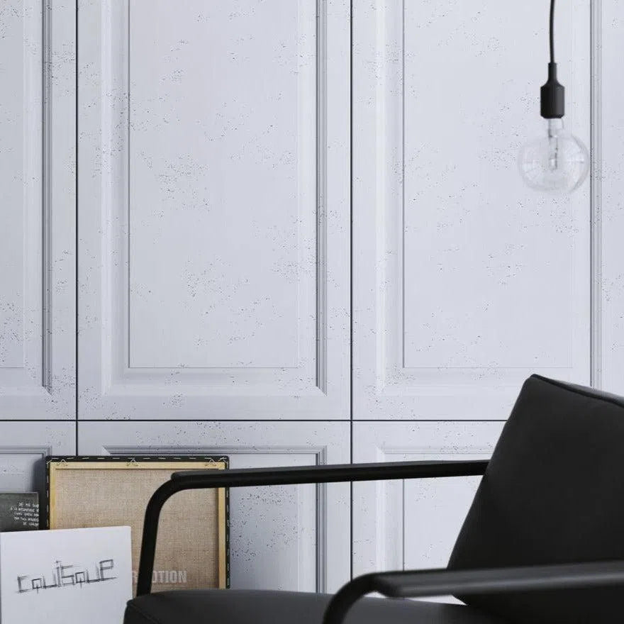 Concrete 3D Wall Panels FRAMES elegant accent wall DecorMania.eu