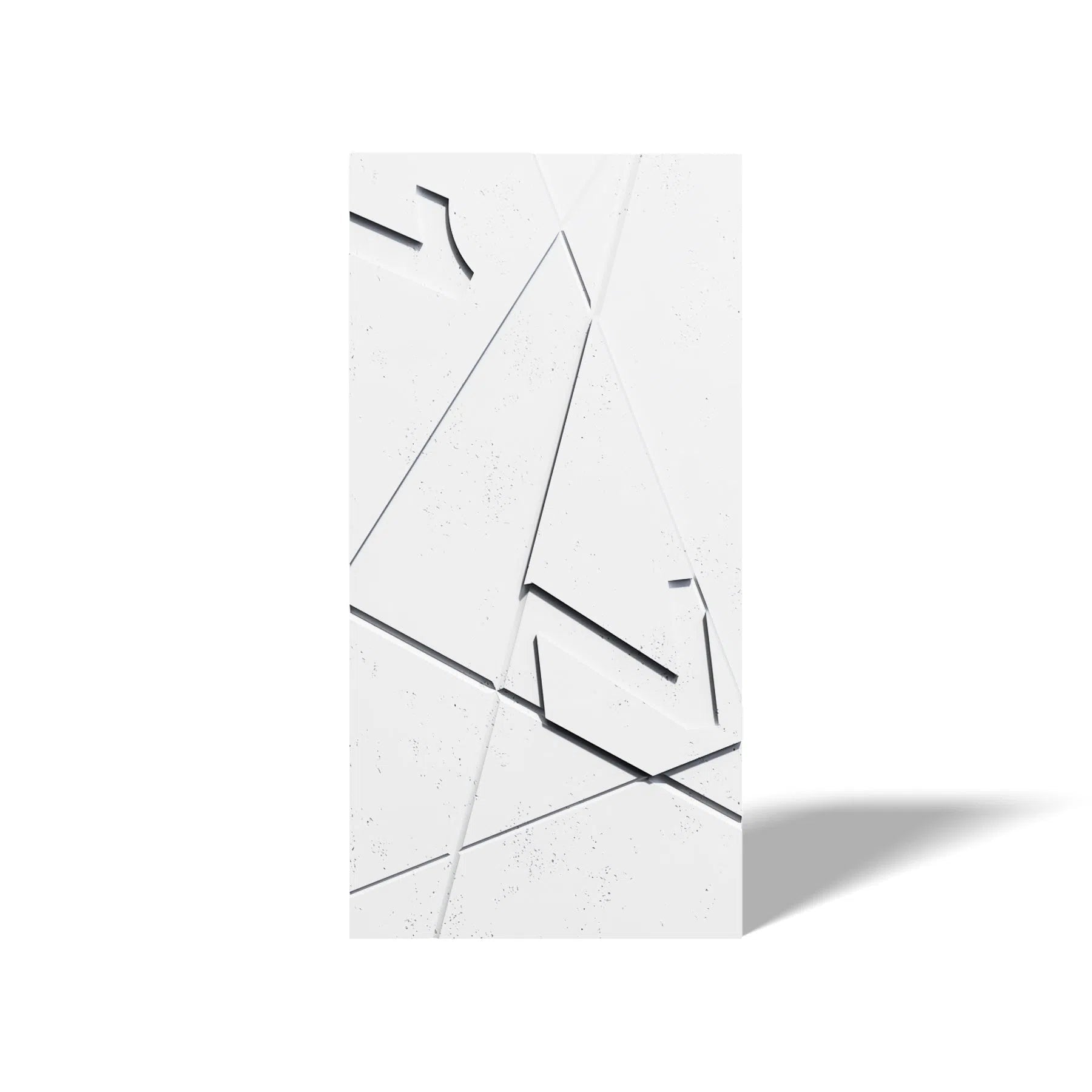 Concrete 3D Wall Panel GRAPHICS on white background DecorMania.eu